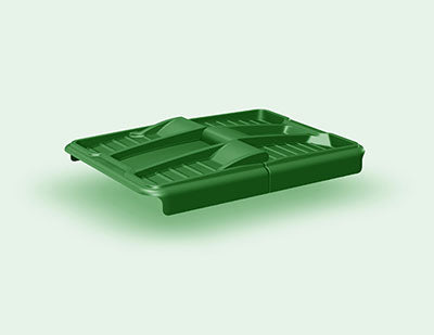 Kangaroo Cart Lid, Food Grade Material, Green