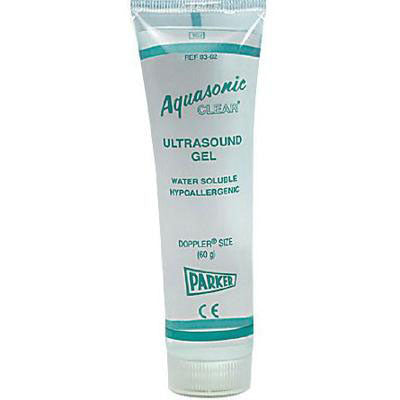 Aquasonic, Clear Ultrasound Gel, 60g tube, Case of 144