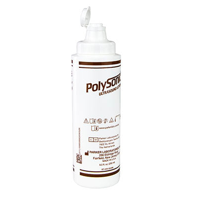 Polysonic ultrasound lotion, 250ml (8.5oz) bottle - case of 72