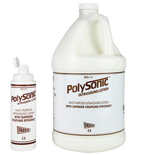 Polysonic ultrasound lotion, 1 gallon refillable dispenser bottle - 4 units