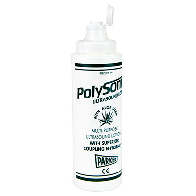 Polysonic ultrasound lotion with aloe vera, 250ml (8.5oz) - each