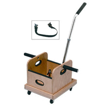 FCE Work Device - Mobile Weighted Cart with Straight Handle and Accessory Box