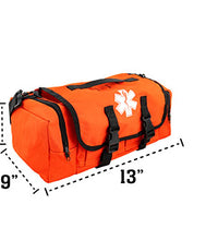 Economic Cab Bag, 13" x 9" x 6", Orange