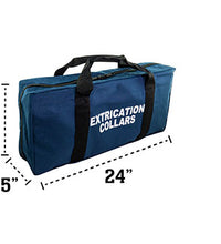 Extrication Collar Bag, 24" x 11" x 5", Navy