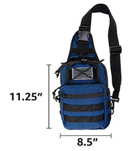 Sling Backpack, 12" x 9" x 6.5", Navy