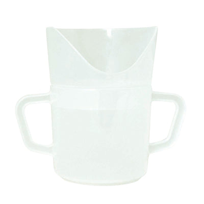 Nosey 2-handled cup, 8 oz.