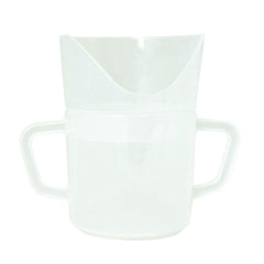 Nosey 2-handled cup, 8 oz.