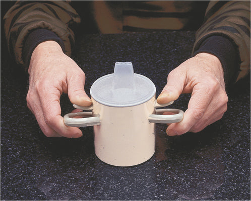 Replacement spout lid for "thumbs-up" cup