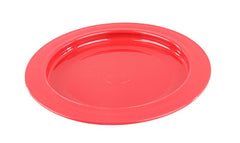 Inner lip plate, plastic, red 9