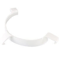 Plastic food bumper, white