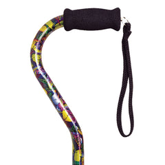 Offset Handle Aluminum Cane Color Butterfly (Each)