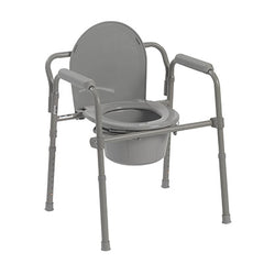 Drive, Steel Folding Bedside Commode