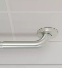 Easy Mount™ 120° Angled Grab Bar, 24x24", #304 S/S in Knurled