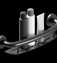 PLUS Shampoo Shelf + Grab Bar