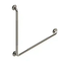 Easy Mount™ L Shaped Grab Bar, 30x30", #304 Stainless Steel in Knurled