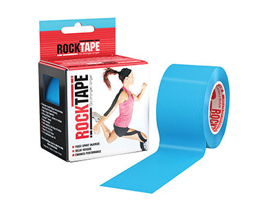 RockTape Standard Roll, 2" x 16.4', Electric Blue, 1 Roll