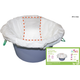 Nova Commode Pail Liners w/ Super Absorbent Pad, Retail Box