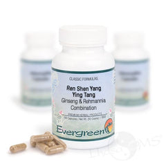 Evergreen Ginseng & Rehmannia Combination - 100 Capsules