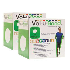 Val-u-Band, lime 2x50-yd - Twin-pak | Alternative to dumbbells