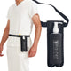 Master Massage Single Bottle Massage Oil Holster Case Bag-Adjustable and Heat-Resistant Bottle Cream & Lotion Single Holster Bag Kit– Incl. One8 Oz Refillable Pump Dispenser