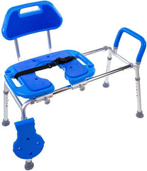 Hydroglyde Sliding Bath Bench, Blue