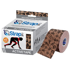 Strapit Activetape V2 With Memory Fabric, 4 In X 5.5 Yds, Full Pattern