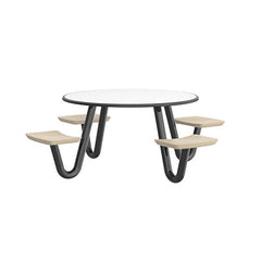 Anchor Table, 4 Sand Seats, Round, 42