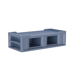 Endurance Bed 2.1 With Side Storage Compartments, Midnight Blue