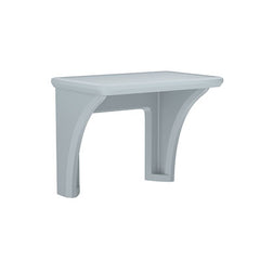 Endurance Desk, All Plastic, Wall Mount, Gray