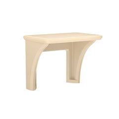 Endurance Desk, All Plastic, Wall Mount, Sand