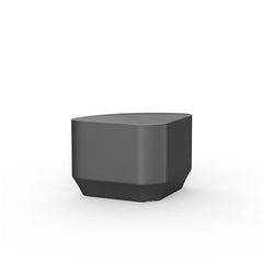 Endurance Wedge, Side Or End Table, With Ballast Door, Black