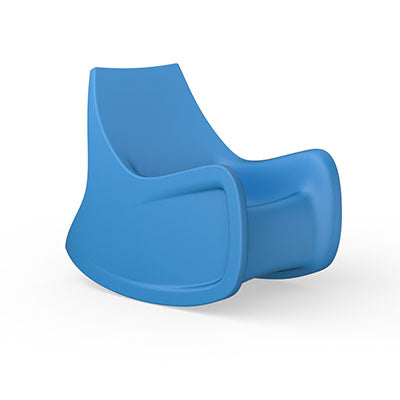 Magis Me Blue Rocker Chair Radial Rocker, Slate Blue