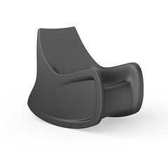 Radial Rocker With Access Door, Black