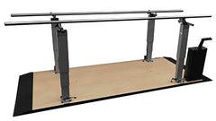 Armedica 10' Electric Height Split Platform Mount Parallel Bars, 2 Piece Platform