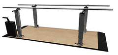 Armedica 15' Electric Height Split Platform Mount Parallel Bars, 3 Piece Platform
