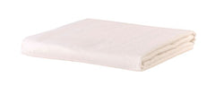 Massage Sheet Set - Includes: Fitted, Flat And Cradle Sheets - Cotton Flannel - White
