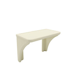 Ada Endurance Desk, Plastic With Laminate Top, Wall/Floor Mounted, Canvas