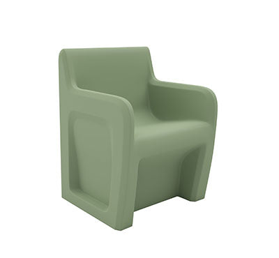 Sentinel Arm Chair-Floor Mount, Gangable With Ballast Door, Seagrass