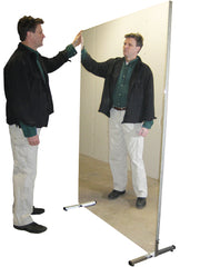 Glassless Mirror, Floor Stand, Vertical, 36