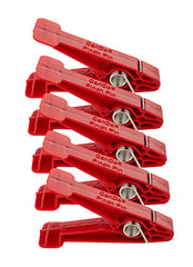 Cando Graded Pinch Finger Exerciser, Replacement Pinch Pins, Set Of 5, Red (Light)