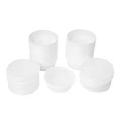 Containers And Lids For The Theraputty Exercise Putty, 4 Oz And 6 Oz, Pack Of 25