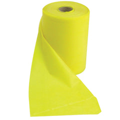 Theraband Exercise Band - Latex Free - 50 Yard Roll - Yellow - Thin