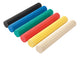 Cando Twist-N-Bend Flexible Exercise Bar - 12" - 6-Piece Set (Tan-Black)