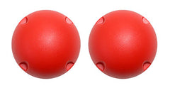Cando Mvp Balance System, Red Instability Ball (Level 2), Pair
