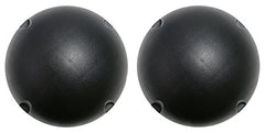 Cando Mvp Balance System, Black Instability Ball (Level 5), Pair