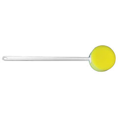 Cando Long Scrub Sponge, Round, Bendable, Yellow, Case Of 24