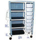 Combo Specialty Cart_8 Slide Out Bins