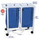 Double Bag Hamper With Optional Foot Pedal