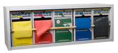 Cando Dispens-A-Band Exercise Band Rack, Wood, 5 Rolls