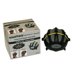 Cando Digi-Extend N' Squeeze Hand Exerciser - Medium - Black, X-Heavy